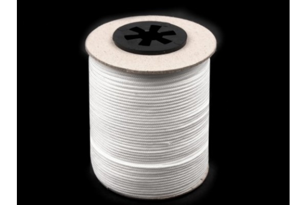 Drapery / Blinds / Jalousie Cord 1.4 mm diameter - White