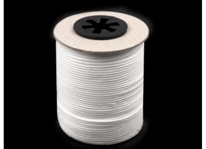 Drapery / Blinds / Jalousie Cord 1.4 mm diameter - White