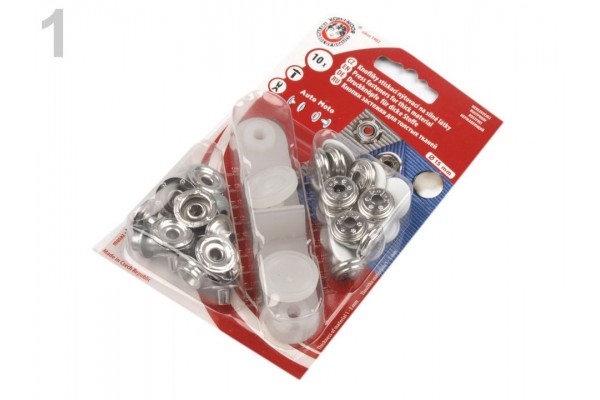 Press Fasteners - Auto Moto - Coloured