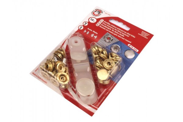 Press Fasteners - Auto Moto - Golden