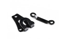 Hook and Bar Fastener - Black