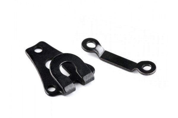 Hook and Bar Fastener - Black