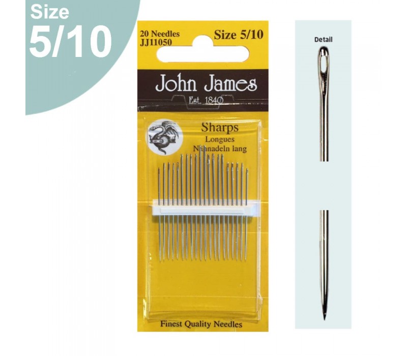 John James Needles - Sharps - Various Mixed Size packs