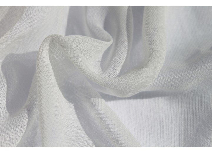 Butter Muslin - White 100% Cotton - 90cm