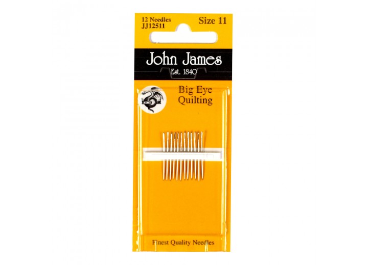 John James Needles - Big Eye Quilting Needles - Size 11
