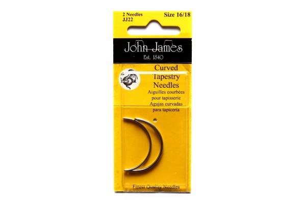 John James Needles - Curved Tapestry Needles - Size 16/18 and Size 20/24
