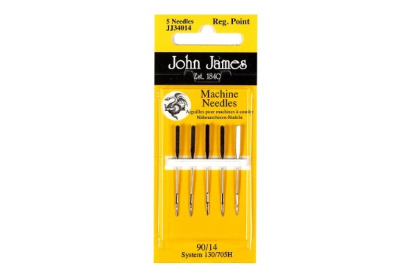 John James Needles - Machine Needles - Regular Point - Various Sizes