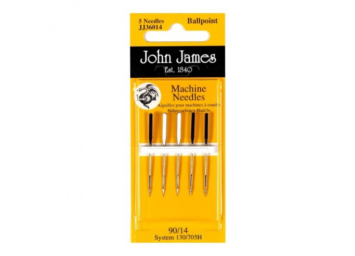 John James Needles - Machine Needles - BallPoint - Various Sizes