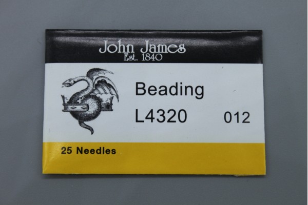 John James Needles - Beading Needles - Bulk Envelope - Size 12