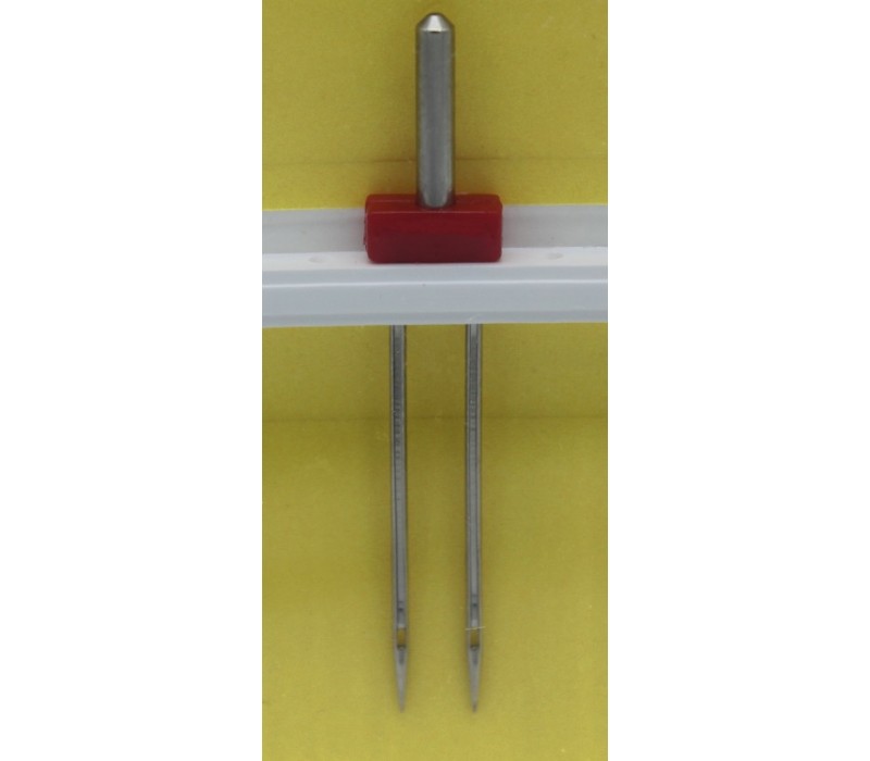 John James Needles - Twin Pointed Machine Needle 4mm