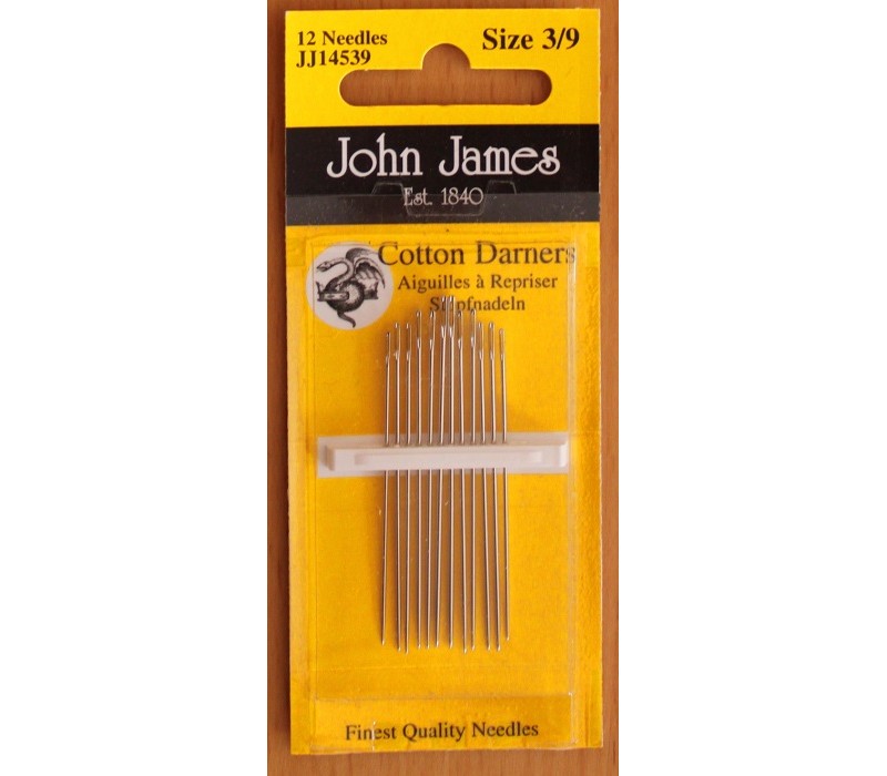John James Needles - Cotton Darners - Various Sizes