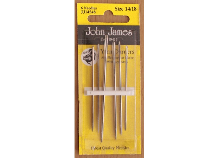 John James Needles - Yarn Darners - Mixed Size Pack 14/18