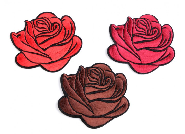 Iron-on Patch - Rose