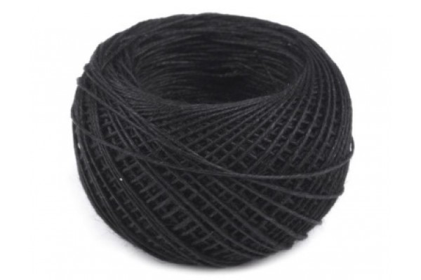 Linen Thread - TEX 42x3 - Black