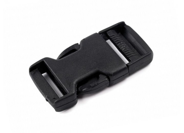 Buckle - Side Release Buckle - 25 mm, with Strap Adjuster