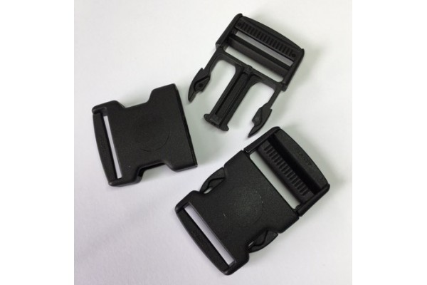 Buckle - Side Release Buckle - 40 mm, with Strap Adjuster