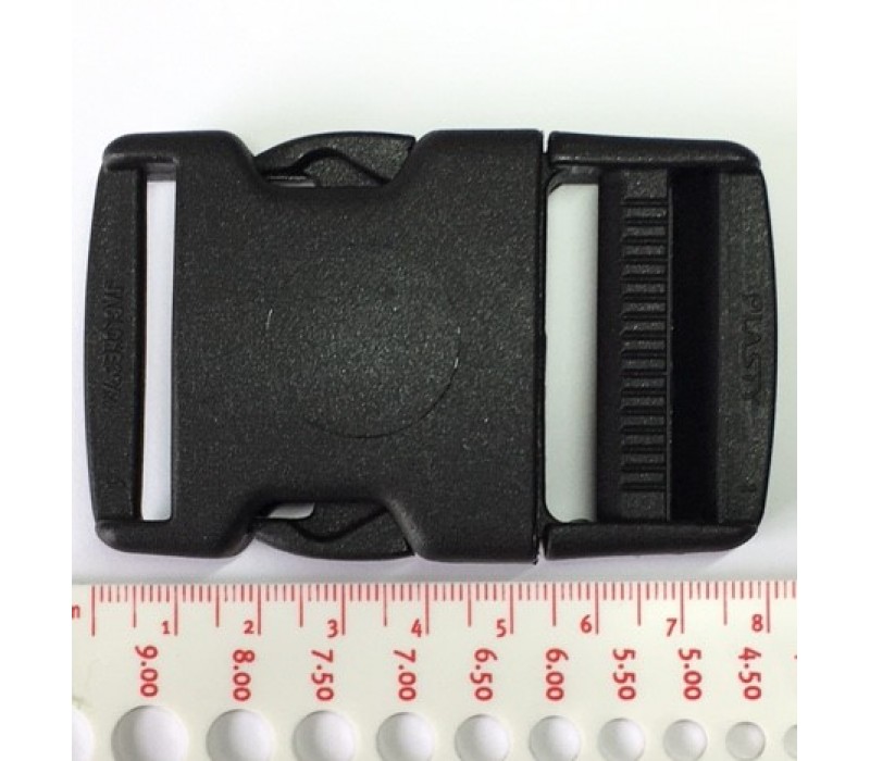 Buckle - Side Release Buckle - 40 mm, with Strap Adjuster