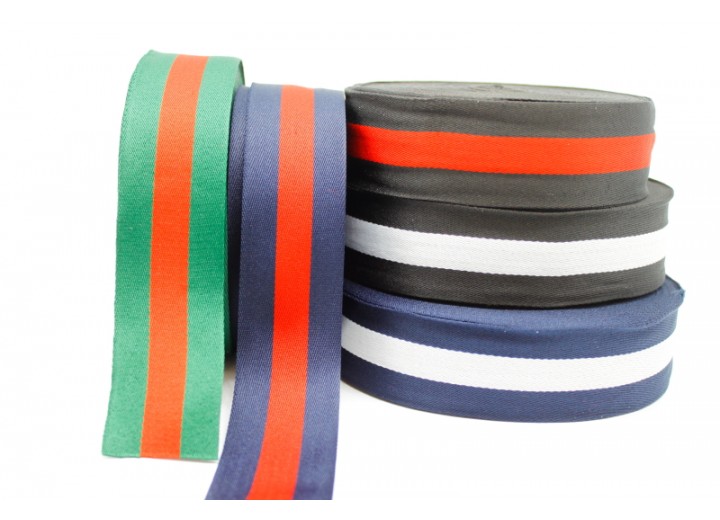 Braid Stripes Webbing - 40mm