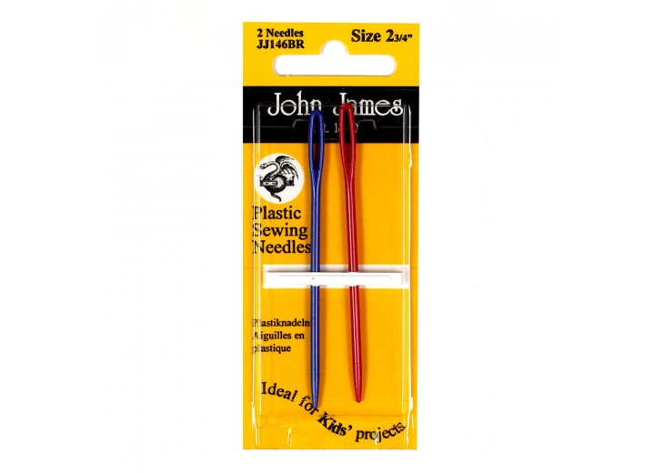 John James Needles - Plastic Sewing Needles - 74mm