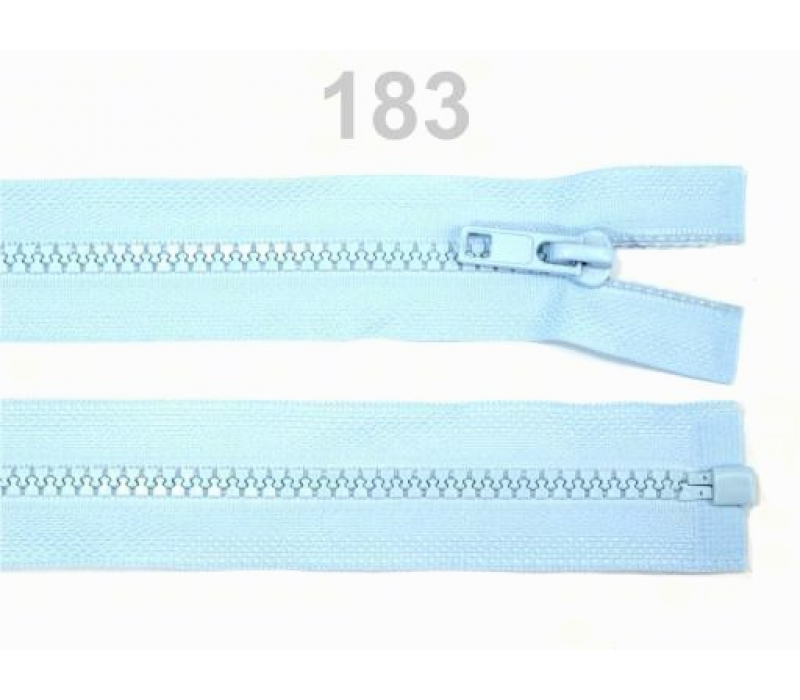 Plastic Zip for Jackets - 60 cm (23.6") - Assorted Colours