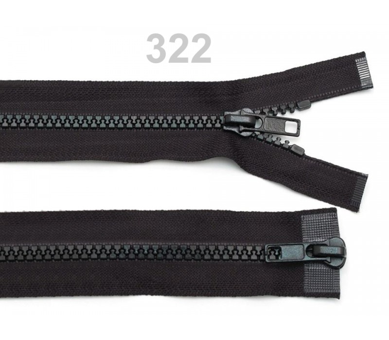 Plastic Zip for Jackets - 65 cm (25.6") - Double Slider - Colours