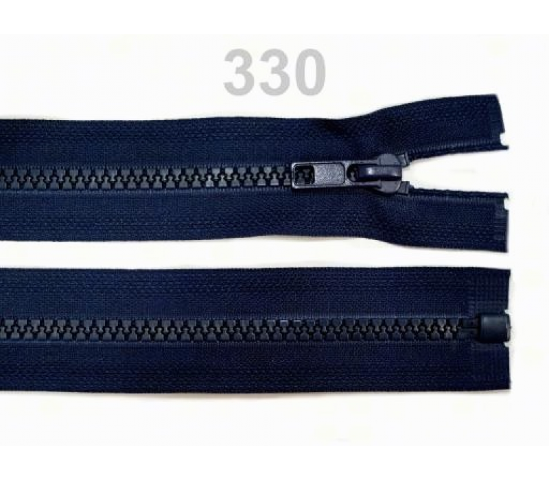 Plastic Zip for Jackets - 65 cm (25.5") -  Assorted Colours