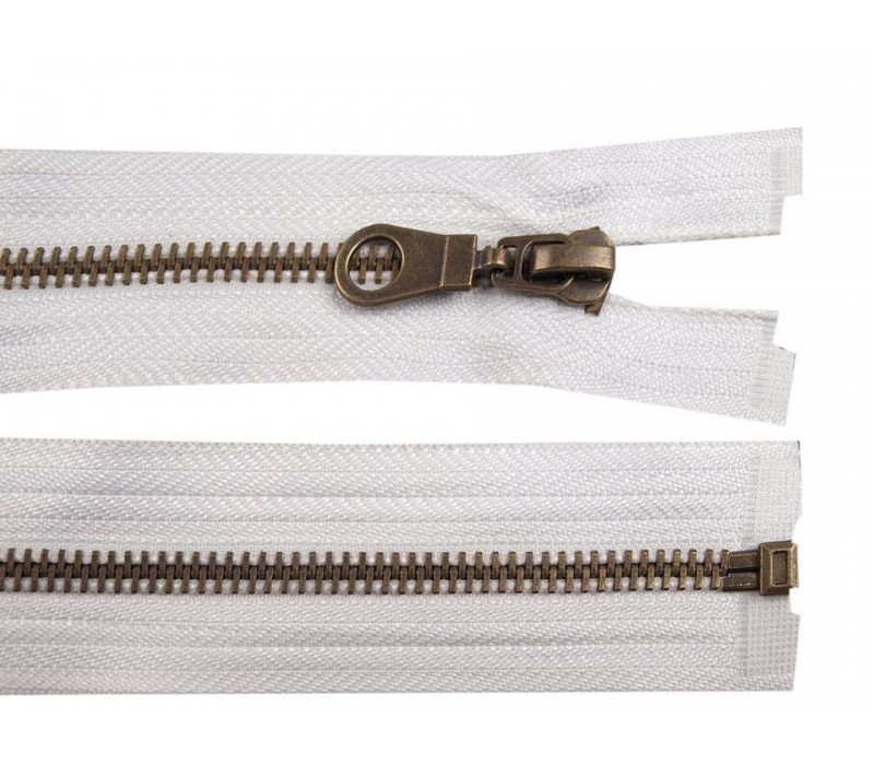 Metal Brass Zip for Jackets - 70 cm (27.5") 