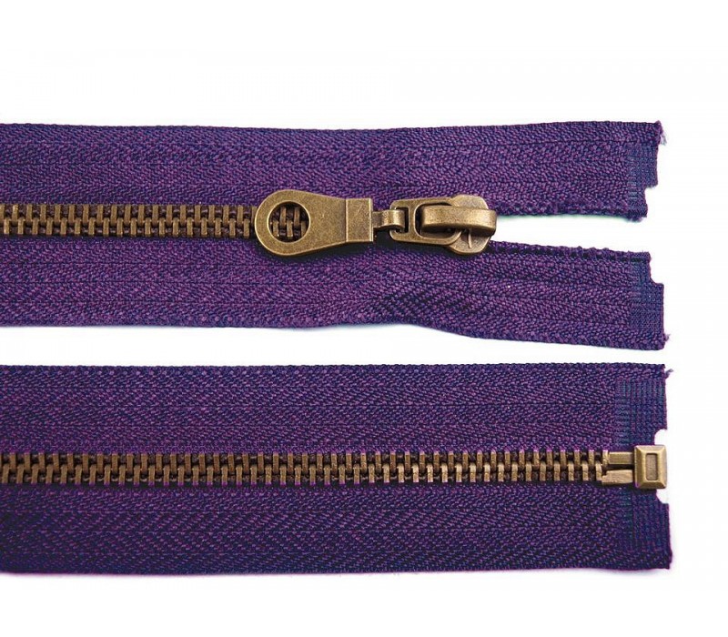 Metal Brass Zip for Jackets - 70 cm (27.5") 