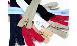 Plastic Zip for Jackets - 60 cm (23.6") - Assorted Colours