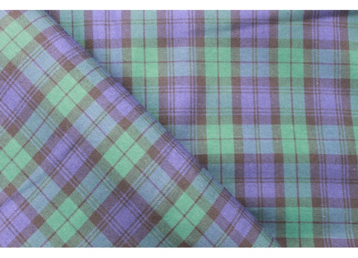 Black Watch Tartan Fabric