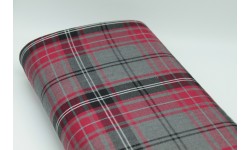 Cherry Tartan Fabric