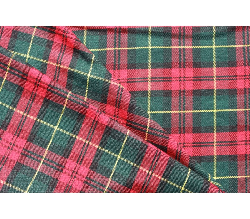 Margaret Rose Tartan Fabric