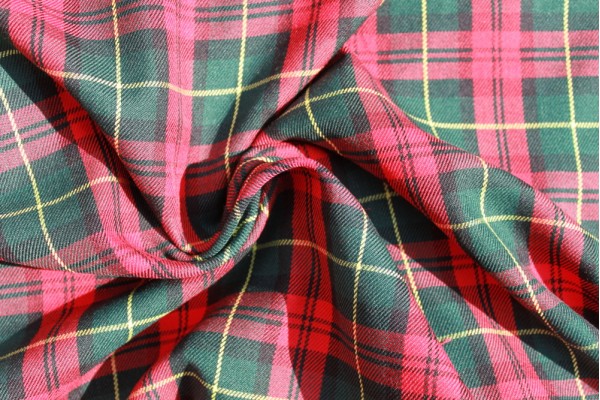 Margaret Rose Tartan Fabric