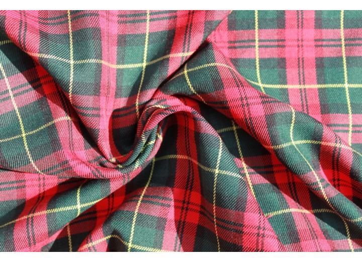 Margaret Rose Tartan Fabric