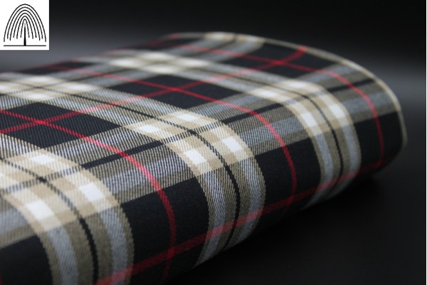 Black Cappuccino Tartan