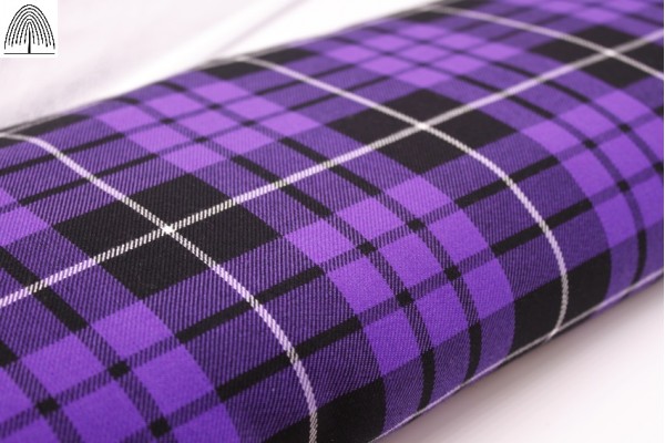 Total Purple Tartan Fabric