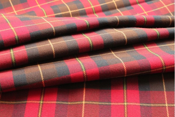 Modern Wallace Tartan Fabric