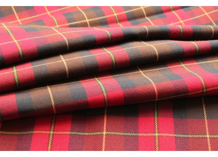 Modern Wallace Tartan Fabric