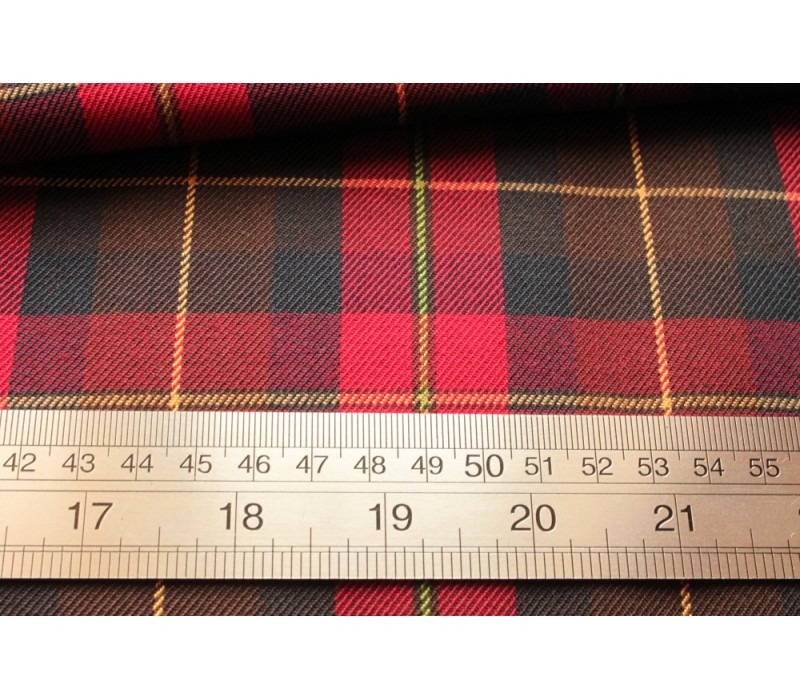 Modern Wallace Tartan Fabric