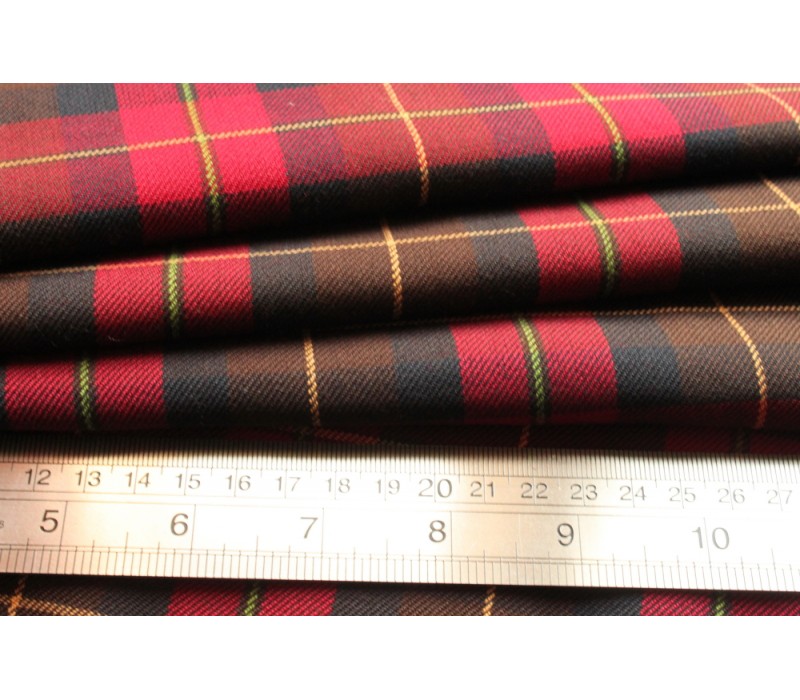 Modern Wallace Tartan Fabric