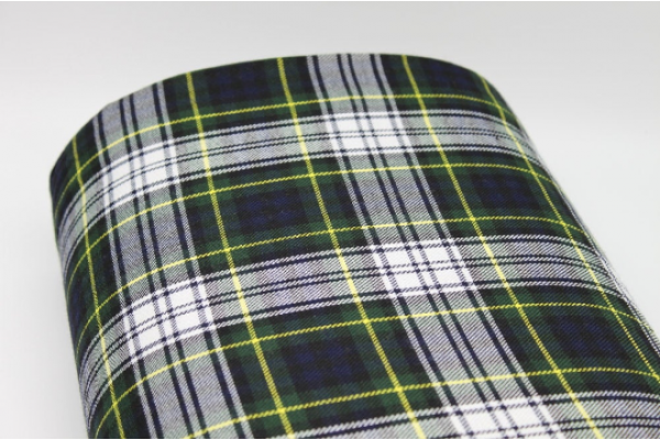 Modern Gordon Styled Tartan Fabric