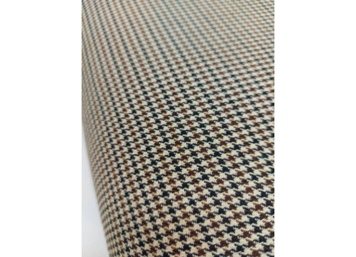 Brown Tartan Houndstooth