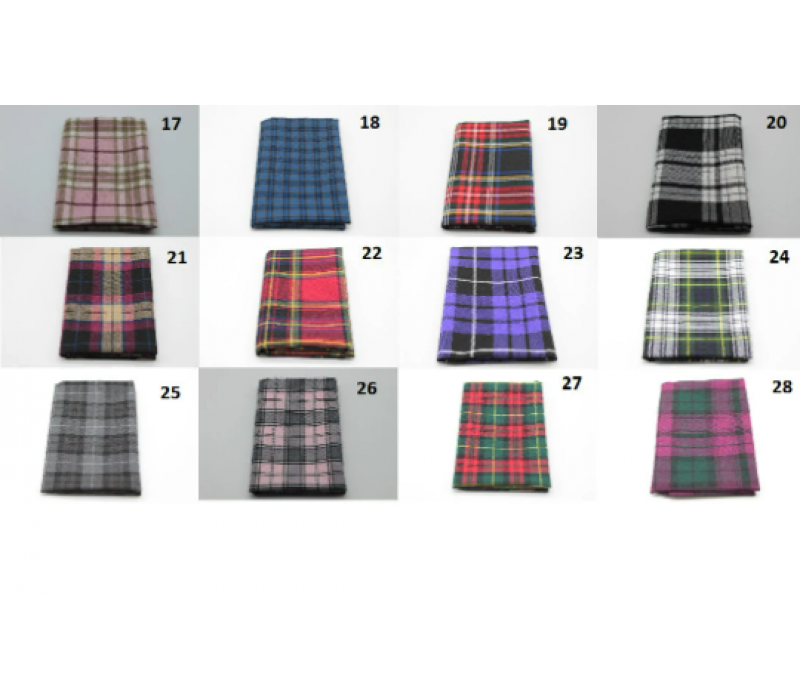 Tartan Fabric Fat Quarters