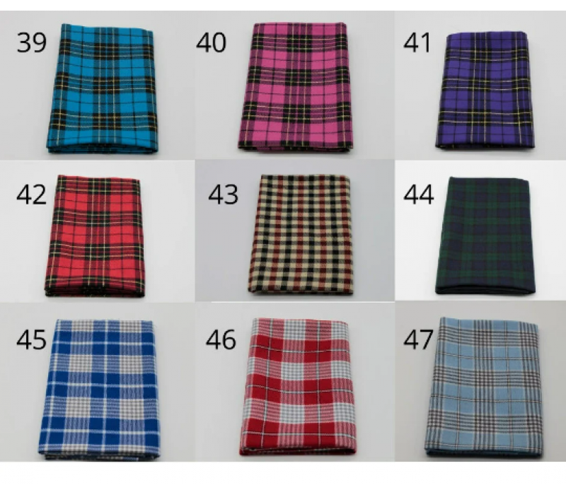 Tartan Fabric Fat Quarters