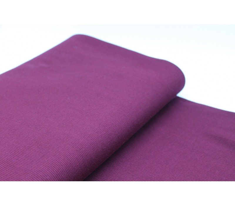 Bordeaux Rib Knit Fabric, 2 x 49cm