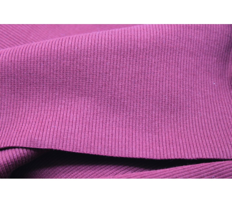 Bordeaux Rib Knit Fabric, 2 x 49cm