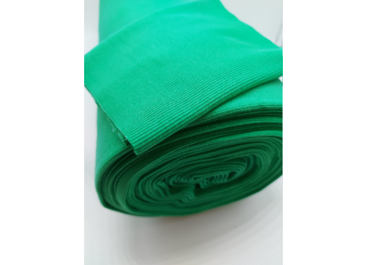 Mid Green Rib Knit Tube - 2 x 40 cm