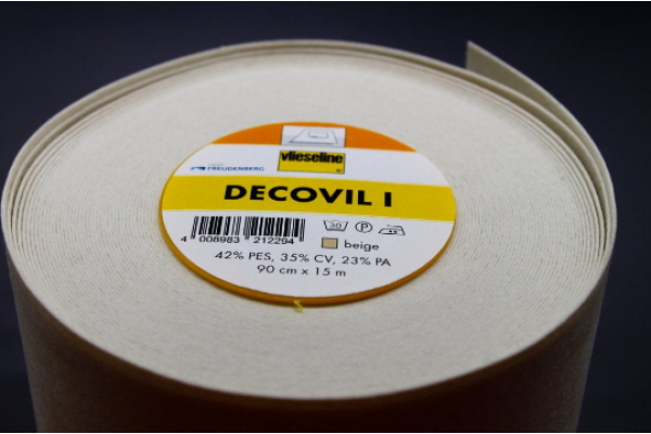 Decovil I - Original, Fusible Interlining - Heavier Iron-on Interlining. 