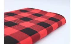 Jersey - Black and Red Check -- Buffalo Plaid